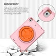thumbnail image 5 of Dteck for iPad mini Case 7.9" with Screen Protector, 360 Rotating Handle Grip Stand Crossbody Shoulder Strap, Dteck Full Body Drop-Proof Kids Case for Apple iPad mini 5/4/3/2/1 7.9 Inch,Pink, 5 of 7