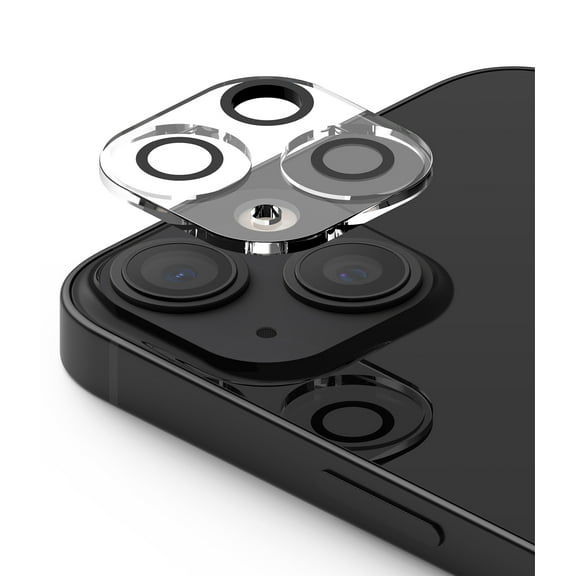 Ringke Camera Protector Glass Compatible with iPhone 13 Mini, iPhone 13 (3 Pack) Hard Tempered Glass Camera Lens Protector