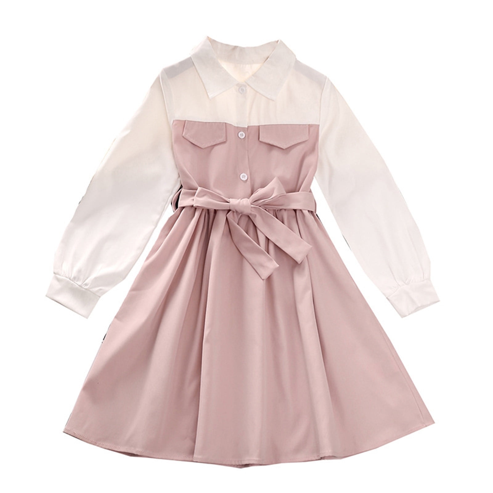 Rbaofujie Short Skirt Girls Dresses Girls Spring Dress 2023
