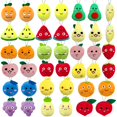 thumbnail image 1 of Xipegpa 40 Piezas Lindos Mini Juguetes de Peluche de Frutas Frutas Rellenas Coloridas Muñeca Rellena de Melocotón Naranja Suave para Favores de Fiesta Llavero Adorno para Bolsa de Regalos Rellenos de, 1 of 5