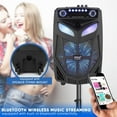 thumbnail image 7 of Pyle Multi Purpose 600 Watt Bluetooth Boombox Speaker System w/ LED Lights, 7 of 7