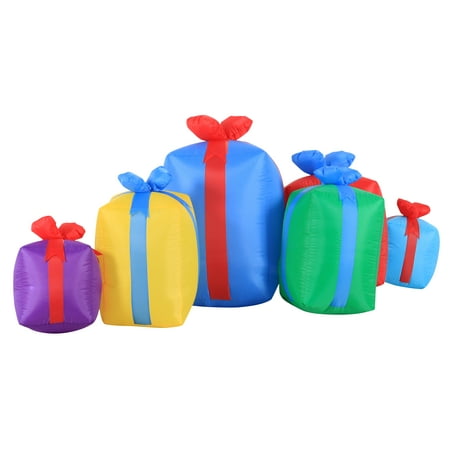 Occasions - 8' long Row of Presents Inflatable