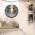 thumbnail image 6 of Tropical Sunset Metal Wind Spinner & Chime - Serene Palm Tree Design for Yard & Garden Decor Captivating Colors & Tranquil Vibes, 6 of 6