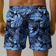 thumbnail image 5 of Aueoeo Mens Swim Trunks Funny Graphic Printed Swim Shorts Hawaiian High Waist Drawstring Waist Swimwear Bathing Shorts, 5 of 5