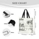 thumbnail image 3 of Fotbe Summer Vacation Scene With Camping Van Bolsa Tote con Estampado para Mujer, Bolsos con Cremallera, Bolsa de Hombro Casual de Gran Capacidad con Bolsillos Internos, 3 of 7