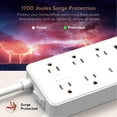 thumbnail image 3 of TROND Prime IV 7-Outlet 10 ft Surge Protector, 3 of 7
