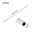 thumbnail image 2 of Uxcell 5mm OD 4mm Inner Dia 250mm Length 6063 Aluminum Round Tube 4 Pack, 2 of 5