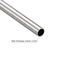 thumbnail image 3 of Uxcell 8mm OD 0.5mm Wall Thickness 250mm Length 316 Stainless Steel Tube, 3 of 5