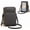 Black, variant on Women's Touch Screen Mobile Phone Messenger bag, Anti-Theft Leather Crossbody Phone Purse for Women Travel, Shopping