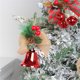 thumbnail image 1 of Puntoco Accesorios de campana Colgante DIY Centro comercial Árbol de Navidad Colgante Lazo Campana Decoración, 1 of 3