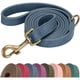 thumbnail image 1 of Chenchen Stylish PU Leather Dog Leash for Medium Dogs, Easy to Clean 5ft Dog Leashes for Large Dogs, Fashionable and Elegant for Walking, Running and Training,Blue, M, 1 of 1