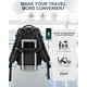 thumbnail image 5 of Mochila de viaje impermeable coowoz Carry On para mujeres y hombres, 5 of 7