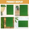 thumbnail image 3 of ELAYARD 2Pcs Artificial Grass Mat for Landscape Layout - Green Nylon Mat with Realistic Texture for DIY Enthusiasts, 3 of 8
