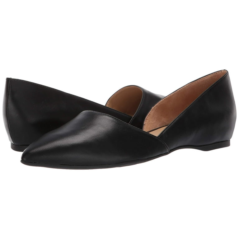 Naturalizer Tamara Women s Flats Slip On Leather Ladies Shoes Black 6