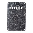 thumbnail image 3 of Placa posterior de la cubierta de la cavidad del trémolo del de 6 agujeros para los accesorios de la guitarra eléctrica Estilo A kusrkot Golpeador de bajo, 3 of 8