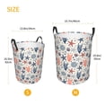 thumbnail image 4 of KLL Starfish Shell Waterproof Foldable Laundry Hamper Bucket with Handles for Storage Bin,Kids Room,Home Organizer (Small ), 4 of 7