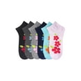 thumbnail image 1 of 6 Pairs of Mamia Women & Girls Fashion Ankle Low Cut Socks (Multi Colors and Patterns), 1 of 1