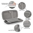thumbnail image 3 of TSV Carrying Case Fit for Nintendo Switch 2 with 24 Game Card Slots, Protective Hard Shell Pouch, Portable Travel Storage Bag for Console & Accessories, White, 3 of 7