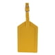 thumbnail image 2 of Etiquetas de equipaje Cuero para negocios Etiquetas de maleta Etiqueta de titular de nombre Etiquetas de identificación Accesorios 10x6 Amarillo, 2 of 9