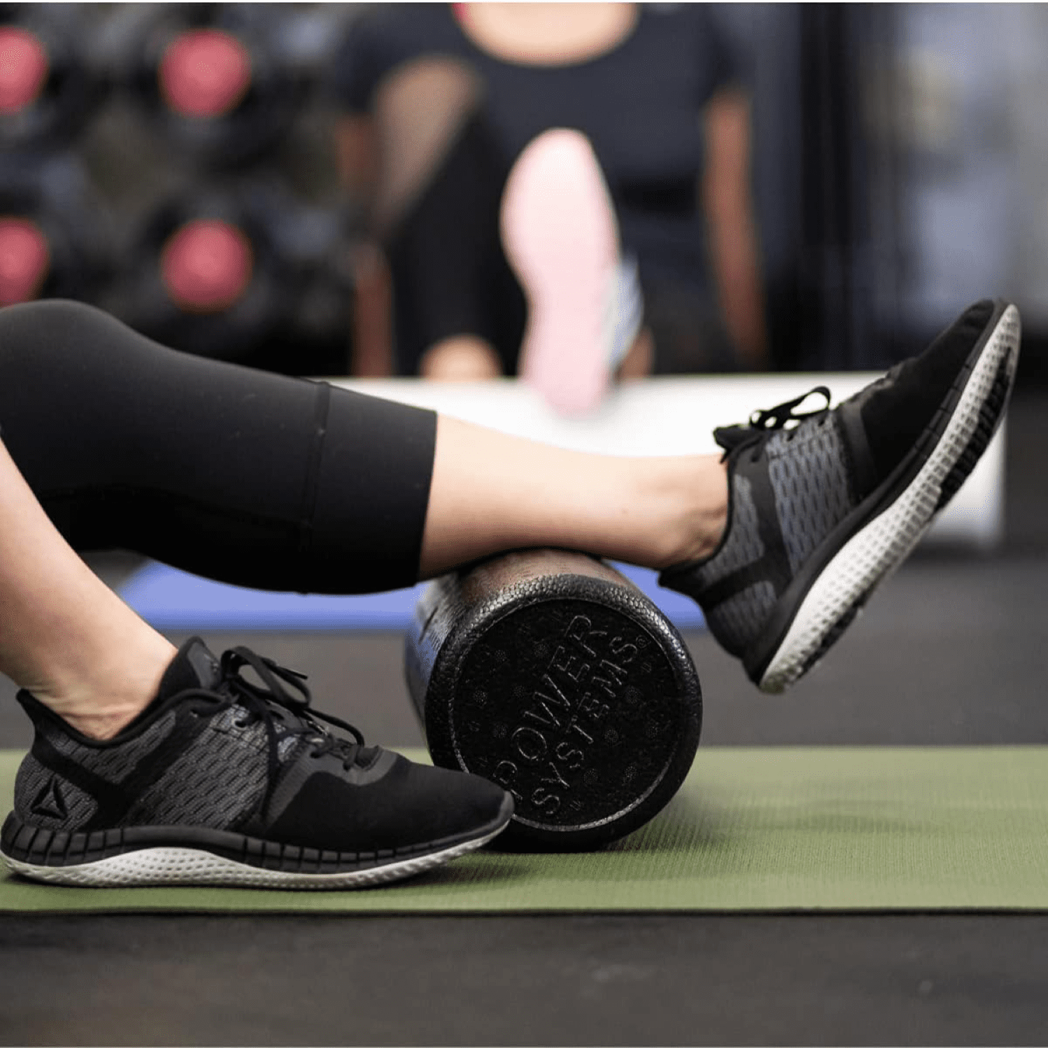 Power Systems High Density Foam Roller 12" – Firm Support for Massage, Recovery & Mobility Work