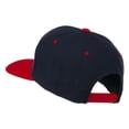 thumbnail image 3 of Arial Number 2 Embroidered Classic Two Tone Cap - Navy Red OSFM, 3 of 5