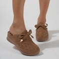 thumbnail image 6 of Ecetana Mules for Women Comfortable Closed Toe Women Wedge Sandals Slip On Shoes, 6 of 6