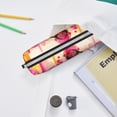 thumbnail image 6 of Honeii Digital Nomad Pink Landscape Pattern Pencil Case, Pencil Pouch, Pencil Case Small, Pencil Pouch Aesthetic, PVC Pencil Pouch, Pencil Bag, Makeup Pouch, 6 of 7
