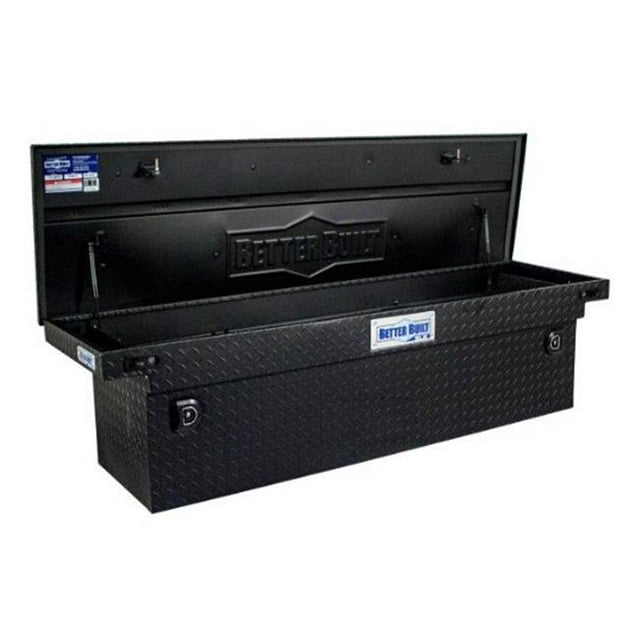 Better Built 77213014 72 in. SLE Series Low Profile Deep Single Lid Shotgun Latch Crossover Tool Box