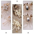 thumbnail image 4 of MasteelfCA 1 Paire d'Accessoires de Décoration de Chaussures de Mariée Imitation Perle, 4 of 8