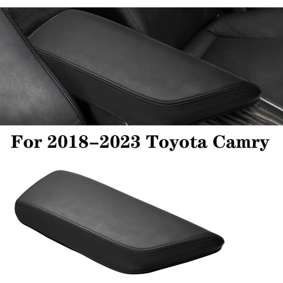 Custom Fit for 2018-2024 Toyota Camry Leather Center Console Armrest Cover Protector