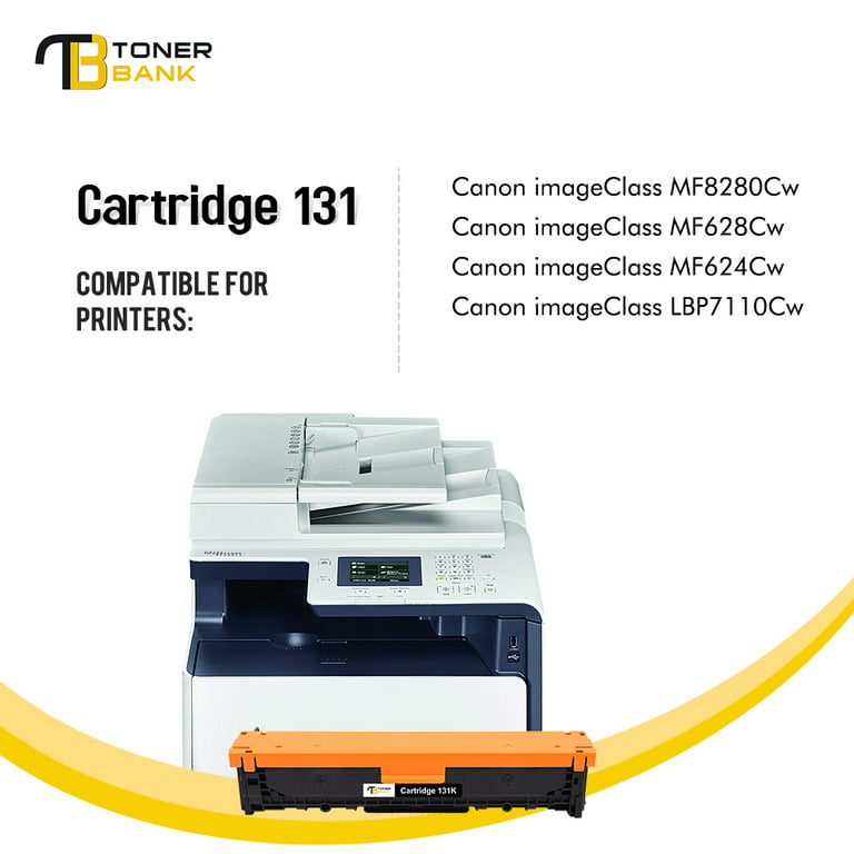 Toner Bank Compatible Toner Cartridge Replacement for Canon 125