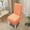 Orange, variant on YIMWNYI Arrows Patterns Stretch Chair Cover, All-Season Skirt Dining Chair Protector, Elastic Polyester Slipcover for Living Room & Events, Durable and Machine Washable