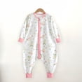 thumbnail image 2 of CAICJ98 Toddler Baby Sleep Sack with Legs Cotton Wearable Blanket 2-Way Zipper Infant Boy Girl Sleeping Bag Infant Boys Outfits (Light Pink,7-8 Years), 2 of 4