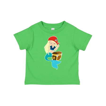 

Inktastic Mermaid Pirate Gift Toddler Boy or Toddler Girl T-Shirt