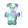 thumbnail image 4 of Taotanxi Teddy Bears Stuffed Animals, Cute Glow Bear Plush Toys Creative Colorful Luminous Light Up Doll Gifts for Bedroom, Kids, Baby, Valentine,Blue,18 inch, 4 of 8