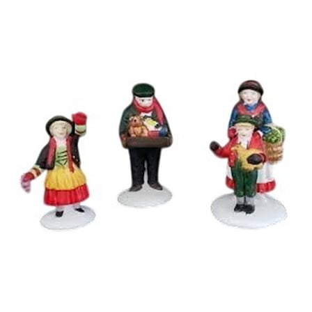 Department 56 The Heritage Village Collection: "The Toy Peddler" Set of 3 (5616-2)