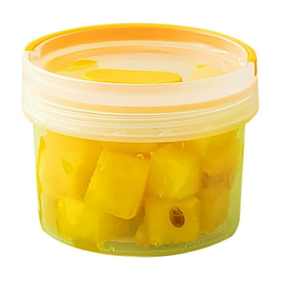 CanGonggg Leakproof Portable Food Storage Container With Handle Airtight Kitchen Pantry Organization For Dry Cereals Large Glass Storage Containers with Lids Airtight Jar Food Prep Bowls Containers