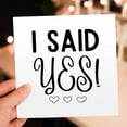 thumbnail image 7 of 3drose, I Said Yes Wedding Gift Honeymoon and Bridal Shower Gift, 12 Greeting Cards with Envelopes, 7 of 7