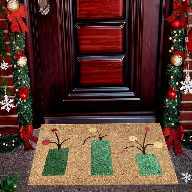 Non Slide Entry Door Mats Absorbent Bathroom Rugs and Kitchen Entryway Mats Holiday Decorative lLving Room Mats Floor Rugs