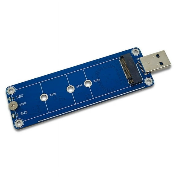 USB 3.0 to M-Key NVME USB3.2 Adapter for 2230 2240 2260 2280 M2 SSD