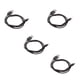 thumbnail image 1 of 4x Cable de carga (conector a conector CC), 2,5 x 0,7 mm, 100 cm, negro, 1 of 7