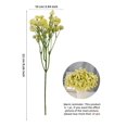 thumbnail image 2 of 1pc Mini Single Stem Austin Full Star Simulation Plant Desk Decoration, Photography Prop, Fresh And Clean Style In Purple, White, Pink, Light Pink, Bl, 2 of 4