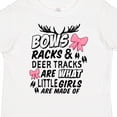 thumbnail image 4 of Inktastic Hunting Season Bows Racks & Deer Tracks Girls Toddler T-Shirt, 4 of 5