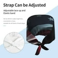 thumbnail image 3 of Vsdgher American Flag Waving Print Men Women Adjustable Cap Working Hat Tie Back Cap, Work Cap, 3 of 7