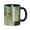 Black, variant on Gorgeous Flower Purple Coffee Mug Fun Custom Ceramic Mugs 11oz Black