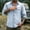 Light Blue, variant on Men's Shirts Long Sleeve Button Down with Pocket Big and Tall Solid Turndown Collar Casual Button Front Zipper Blouse