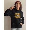 thumbnail image 2 of Trick Or Treat Candycorn Hoodie Juniors -Image by Shutterstock,  x-Large, 2 of 4