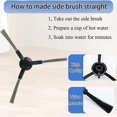 thumbnail image 3 of For X30 Ultra X30 Robot Vacuum Cleaner Spare Parts Main Side Brush Hepa Filter Mop Pads Dust Bags, 3 of 5