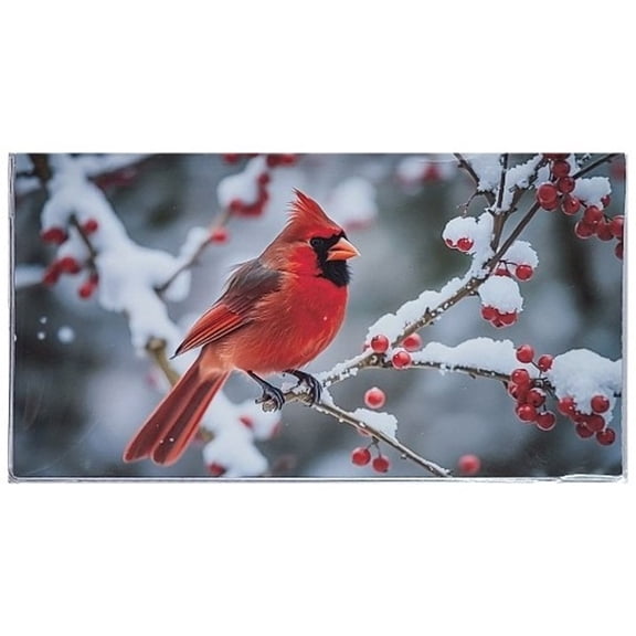 2 Year USA Made Cardinal Bird Pocket Calendar 2026-2027 Planner with Note Pad
