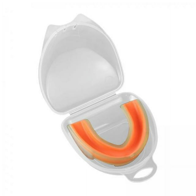koolsoo 5X Sparring Mouth Guard Professional Gum Protector for Taekwondo Karate Orange